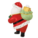 Hallmark Vintage Santa Porcelain Ornament