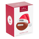 Hallmark Football Star 2026 Ornament