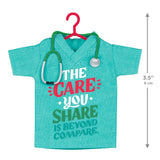 Hallmark The Care You Share Fabric Ornament