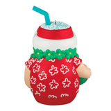 Hallmark Seasons Tiki-ngs Santa Ornament