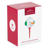 Hallmark Teed Up for Christmas Ornament
