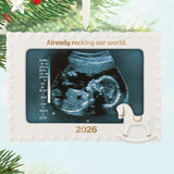 Already Rocking Our World Ornament