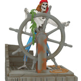 Hallmark Disney Pirates of the Caribbean Collection Helmsman Skeleton Ornament With Light and Sound