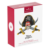 Hallmark Disney Pirates of the Caribbean Collection The Talking Skull Ornament With Light and Sound