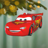Hallmark Disney/Pixar Cars 2 15th Anniversary Lightning McQueen Metal Ornament