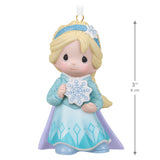Hallmark Disney Precious Moments Frozen Elsa Porcelain Ornament