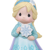 Hallmark Disney Precious Moments Frozen Elsa Porcelain Ornament