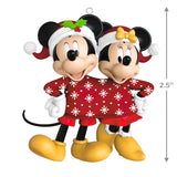 Disney Mickey and Minnie Sweater-Sharing Sweethearts Ornament