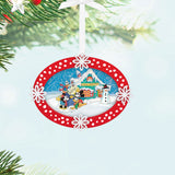 Disney Mickey and Friends Sending Season's Greetings Papercraft Ornament