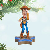 Disney/Pixar Toy Story Collection Sheriff Woody Ornament With Light and Sound