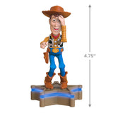 Disney/Pixar Toy Story Collection Sheriff Woody Ornament With Light and Sound