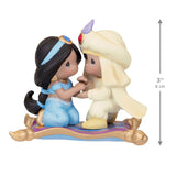 Hallmark Disney Precious Moments Aladdin and Jasmine Porcelain Ornament Limited Quantity