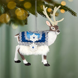 Hallmark Father Christmas's Reindeer Ornament Limited Edition
