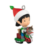 Hallmark Mini Welcome to Elfville Tilly Ornament, 1" Limited Quantity