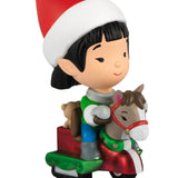 Hallmark Mini Welcome to Elfville Tilly Ornament, 1" Limited Quantity