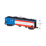 Hallmark Lionel® Norfolk & Western Coal Hopper Metal Ornament