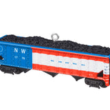 Hallmark Lionel® Norfolk & Western Coal Hopper Metal Ornament