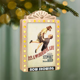 Hallmark It's a Wonderful Life 80th Anniversary Now Showing Ornament With Light