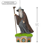 Hallmark Lord of the Rings: The Fellowship of the Ring™ Collection Gandalf™ the Grey Ornament With Light and Sound