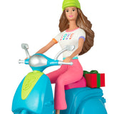 Hallmark Barbie™ Fashionistas Doll and Scooter Ornament