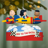 Hallmark The Peanuts® Gang Off to the Races! Musical Ornament With Motion