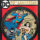 DC Comics™ 90th Anniversary DC Through the Ages Papercraft Ornament