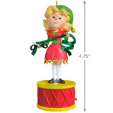 Elf Collection Jovie Ornament With Light and Sound