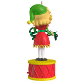 Elf Collection Jovie Ornament With Light and Sound
