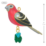 Pine Grosbeak Ornament