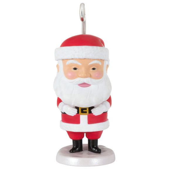 Hallmark Wiggly Santa Ornament