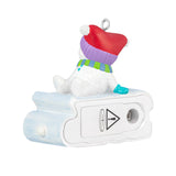 Hallmark Mini A Snowy 2026 Ornament With Light, 1.25"