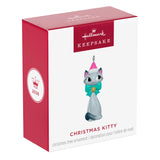 Hallmark Mini Christmas Kitty Ornament, 1.25"