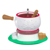 Hallmark Mini Festive Fondue Ornament, 1"