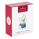Hallmark Mini A Frosty Lil' Friend Ornament, 1"