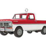 Hallmark Mini Lil' American Trucks 1972 Ford F-100 2026 Metal Ornament, 0.75"