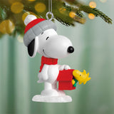Hallmark Mini Peanuts® Winter Fun With Snoopy Ornament, 1.25"