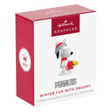 Hallmark Mini Peanuts® Winter Fun With Snoopy Ornament, 1.25"