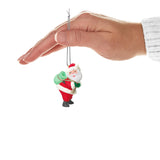 Mini Sweet Santa Ornament, 1.5"