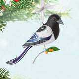 Black-Billed Magpie 22nd in The Beauty of Birds series Ornament