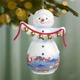 Hallmark Snowtop Lodge Belle V. Holliday Porcelain Ornament