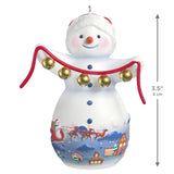 Hallmark Snowtop Lodge Belle V. Holliday Porcelain Ornament