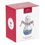 Hallmark Snowtop Lodge Belle V. Holliday Porcelain Ornament