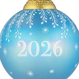 Hallmark Christmas Commemorative 2026 Ball Glass Ornament