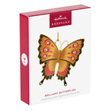 Brilliant Butterflies 10th in the series Ornament