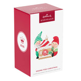 Hallmark Gnome for Christmas Ornament