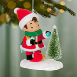 Hallmark Young Santa Ornament