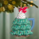 Hallmark Cup of Cozy Porcelain Ornament