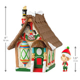 Hallmark Welcome to Elfville Tony's Toys Ornaments, Set of 2