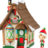 Hallmark Welcome to Elfville Tony's Toys Ornaments, Set of 2