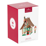 Hallmark Welcome to Elfville Tony's Toys Ornaments, Set of 2